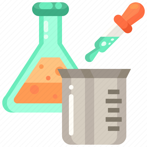 Flask, pipette, experimentation, chemical, education icon - Download on Iconfinder