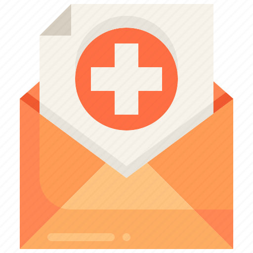 Email, letter, healthcare, medical, hospital icon - Download on Iconfinder