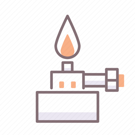 Lab, burner, fire, flame, chemistry, laboratory icon - Download on Iconfinder