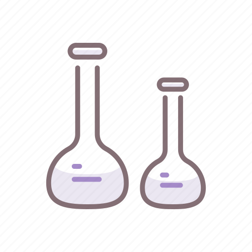 Volumetric, flask, laboratory, apparatus, chemistry icon - Download on Iconfinder