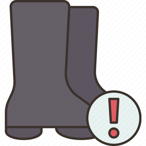 Boots, required, shoes, wear, protection icon - Download on Iconfinder