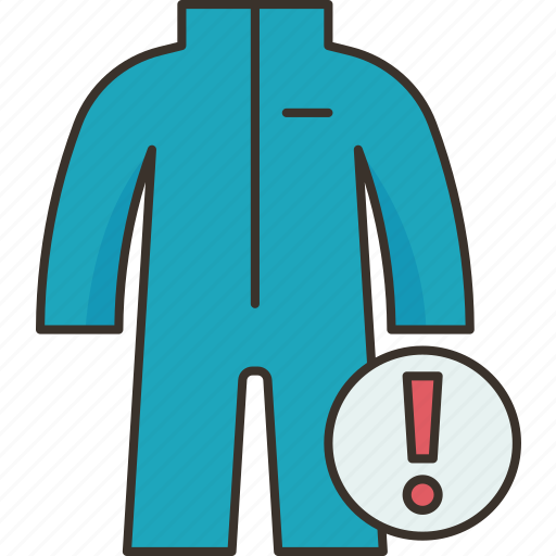 Clothing, protective, coverall, suit, safety icon - Download on Iconfinder