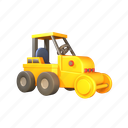 construction, bulldozer