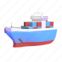 cargo, ship