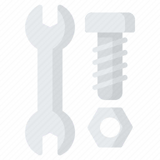 Wrench, bolt, nut, construction, mechanic, installation, tool icon - Download on Iconfinder