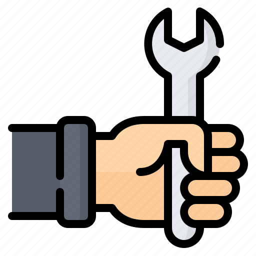 Wrench, hand, maintenance, repair, installation, labour day, labor day icon - Download on Iconfinder