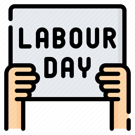 Protest, placard, banner, sign, signaling, labour day, labor day icon - Download on Iconfinder