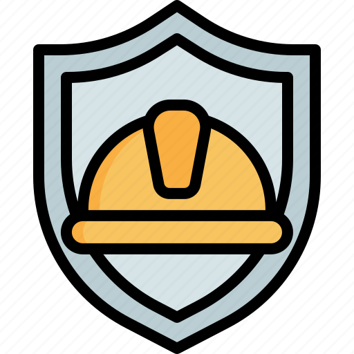 Shield, helmet, labor, safety, engineer, worker, labour day icon - Download on Iconfinder