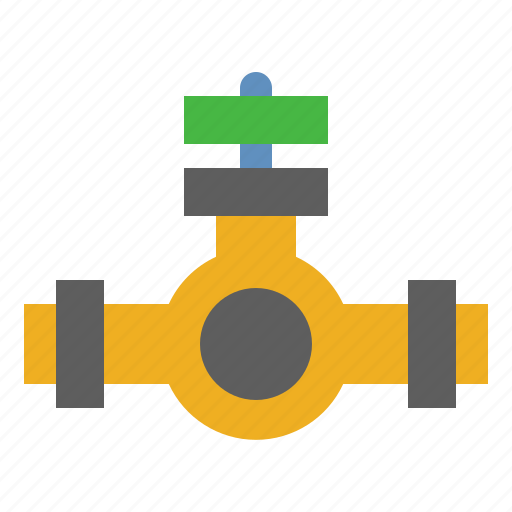 Pipe, water supply, natural gas, industry, valve icon - Download on Iconfinder