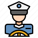 driver, ship captain, labour, sailor, job 