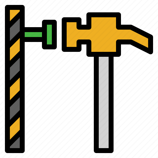 Hammer, carpenter, repair, screw, construction and tools icon - Download on Iconfinder