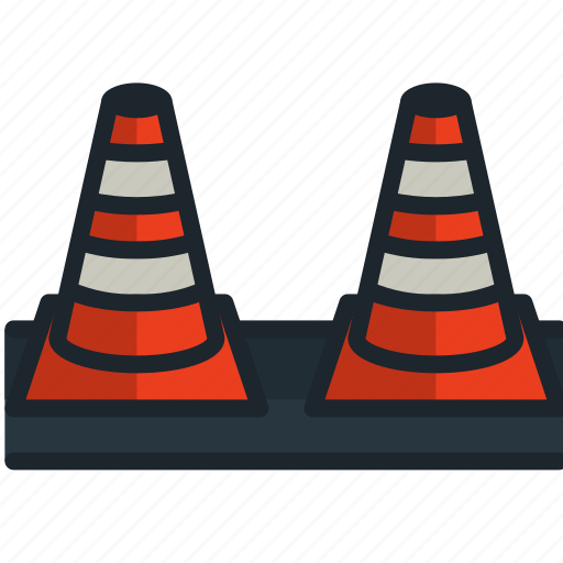 Traffic, cone, safety, bollards, transportation, urban, signaling icon - Download on Iconfinder