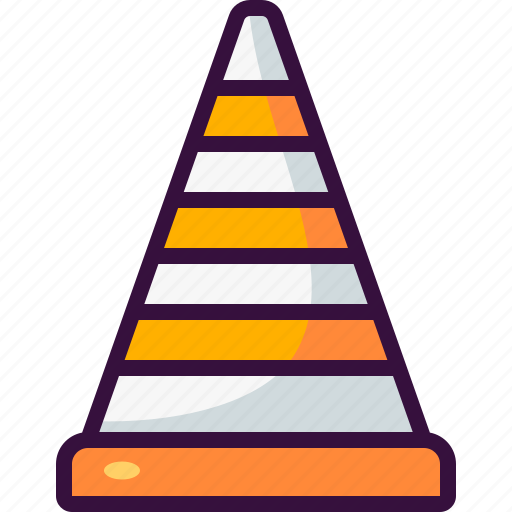 Cone, traffic, urban, signaling, security, construction icon - Download on Iconfinder