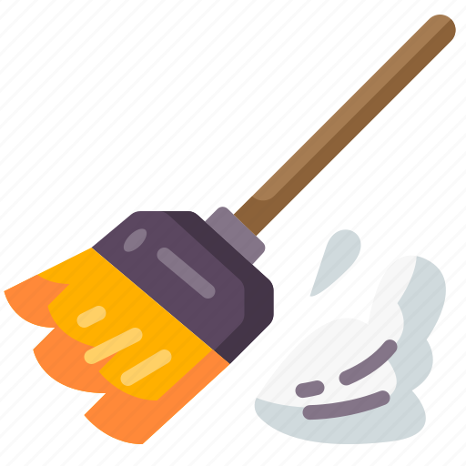 Broom, clean, cleaner, sweep, cleaning, sweeping icon - Download on Iconfinder