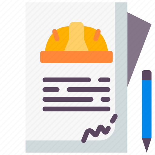 Contract, document, pencil, write, pen, signing, paper icon - Download on Iconfinder
