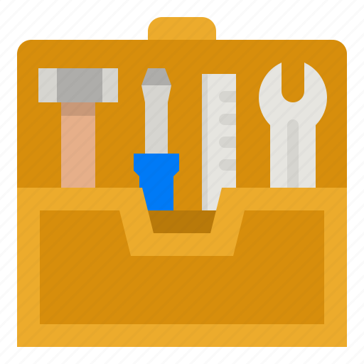 Toolkit, repair, kit, hammer, tool icon - Download on Iconfinder