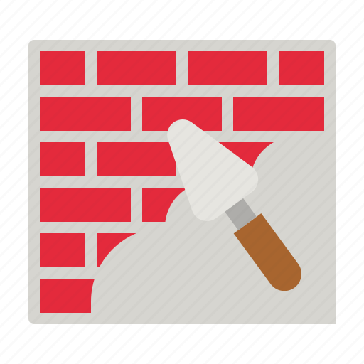 Wall, construction, site, brick icon - Download on Iconfinder