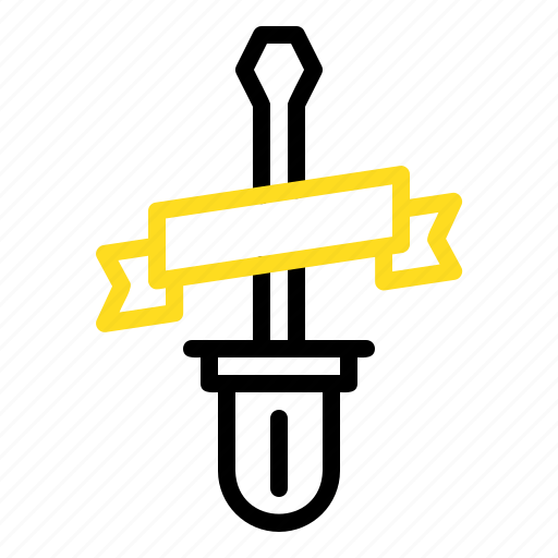 Screwdriver, construction, equipment, industry, worker icon - Download on Iconfinder