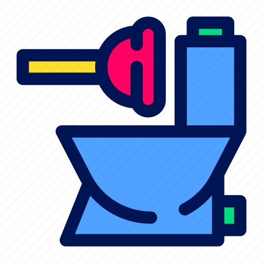 Bathroom, job, labour day, time and date, toilet, tool, work icon - Download on Iconfinder