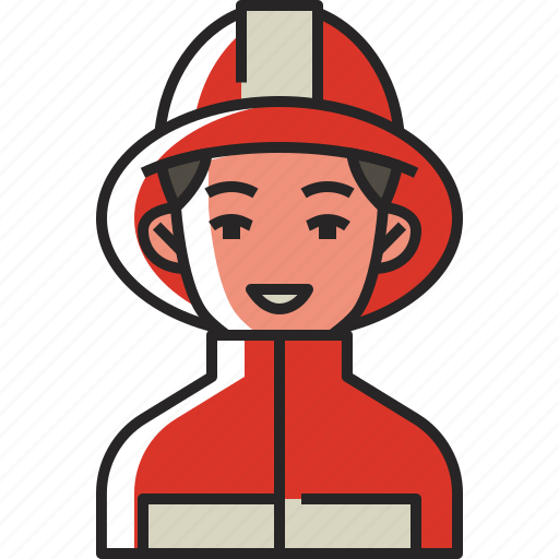 Fireman, firefighter, fire, avatar, man, emergency, rescue icon - Download on Iconfinder