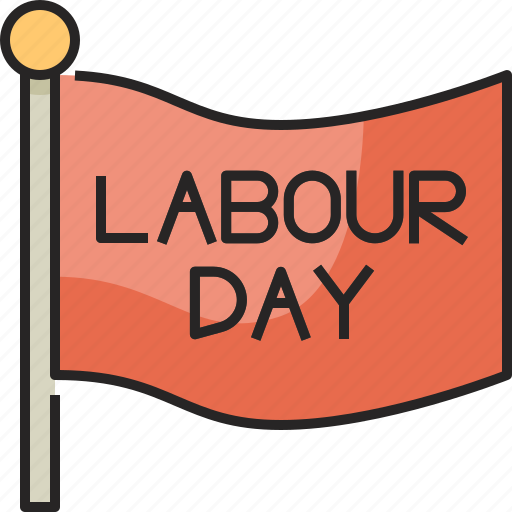 Flag, march, labour day, mayday, labor day, labour, celebration icon - Download on Iconfinder