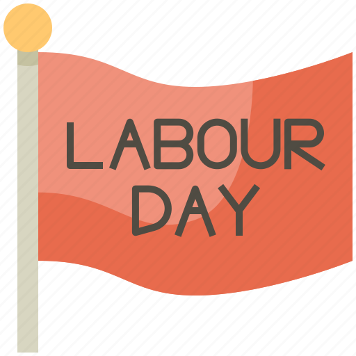 Flag, march, labour day, mayday, labor day, labour, celebration icon - Download on Iconfinder
