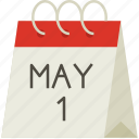 calendar, date, schedule, may day, labour day, may, labour
