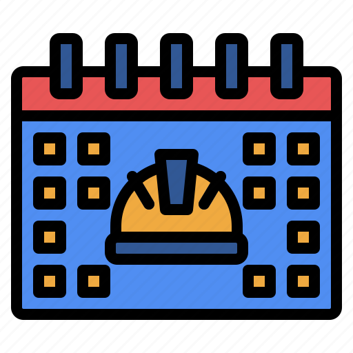 Labourday, calendar, labour, schedule, worker, may icon - Download on Iconfinder