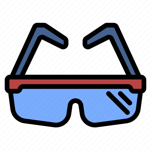 Labourday, safetyglasses, protection, goggles, eyewear, protect icon - Download on Iconfinder