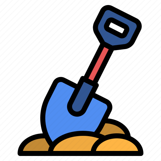 Labourday, shovel, tool, gardening, dig, construction icon - Download on Iconfinder