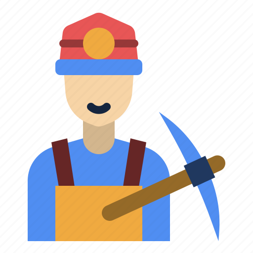 Labourday, miner, mining, worker, avatar, mine, work icon - Download on Iconfinder