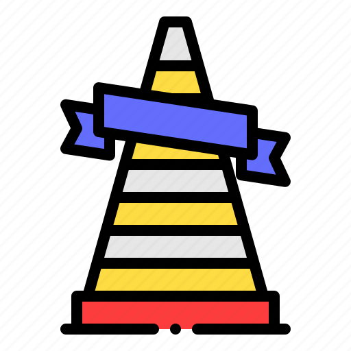 Cone, construction, traffic, industrial, labour icon - Download on Iconfinder