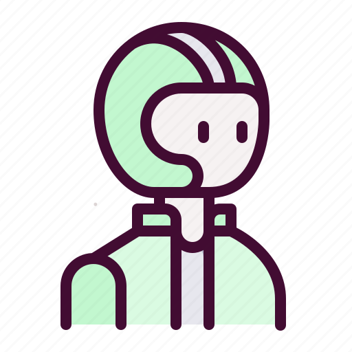 Male, online, courier, may day, labour, professioon, profile icon - Download on Iconfinder