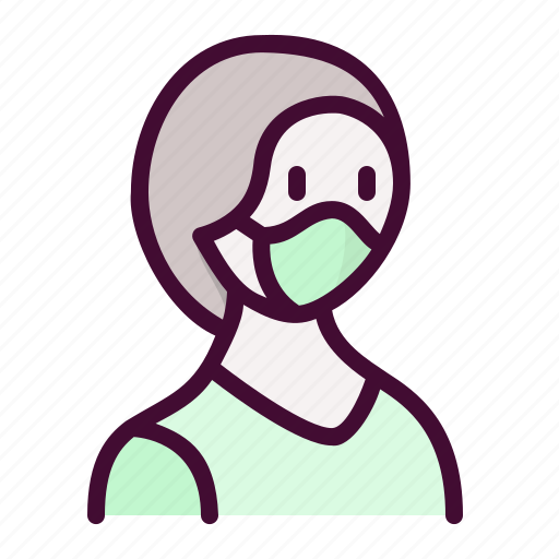 Female, nurse, may day, labour, professioon, profile, avatar icon - Download on Iconfinder
