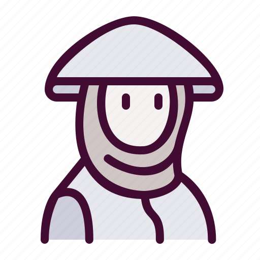 Female, farmer, may day, labour, professioon, profile, avatar icon - Download on Iconfinder