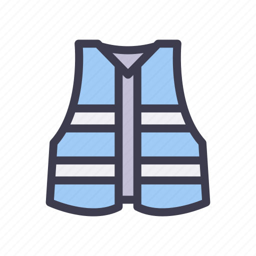 Worker, work, labour, safety, vest, protection icon - Download on Iconfinder