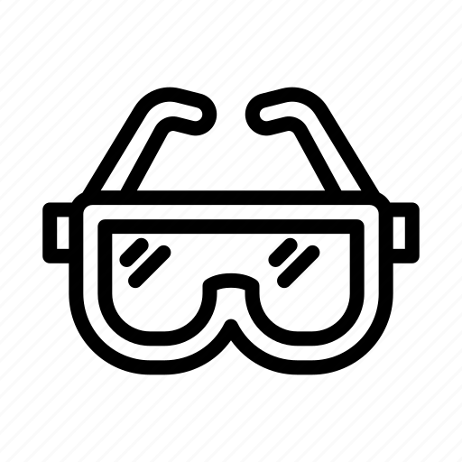 Worker, work, labour, safety, glasses, protection icon - Download on Iconfinder