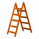 construction, household, ladder, vintage