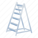 construction, ladder, stairway, wooden