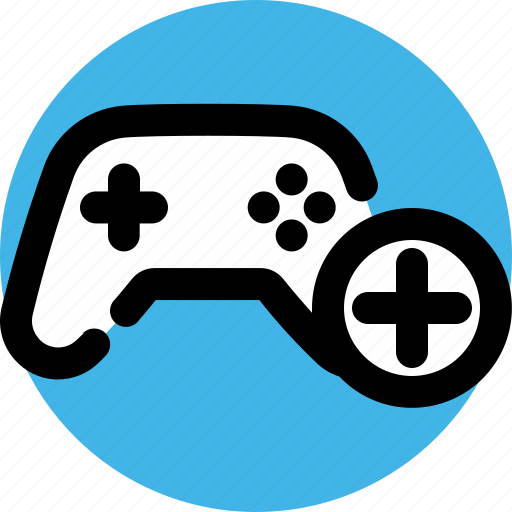 Add, add player, console, game, play, player icon - Download on Iconfinder