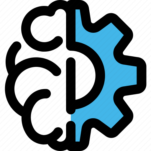 Analytical, brain, gear, mindset, process, think icon - Download on Iconfinder