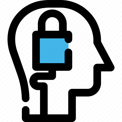 Brain, closed, idea, lock, mind, mindset, think icon - Download on Iconfinder