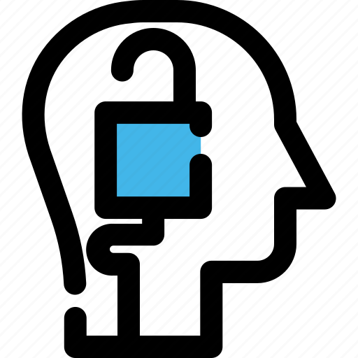 Brain, idea, mind, mindset, open, think, unlock icon - Download on Iconfinder