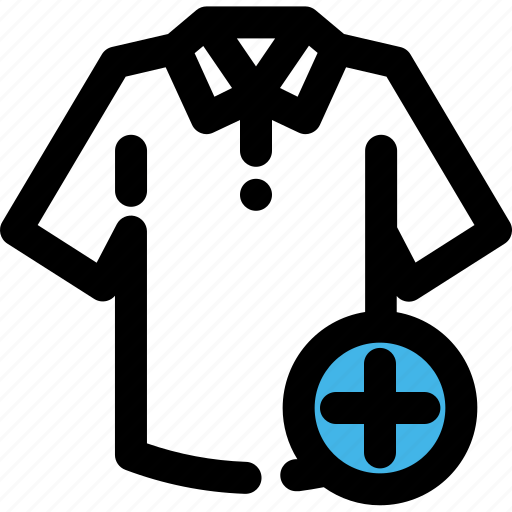 Add, apparel, buy, clothes, fashion, men, polo shirt icon - Download on Iconfinder