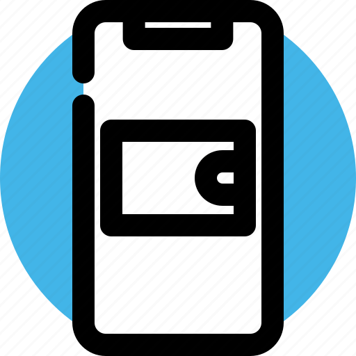 Mobile, payment, phone, smartphone, wallet icon - Download on Iconfinder