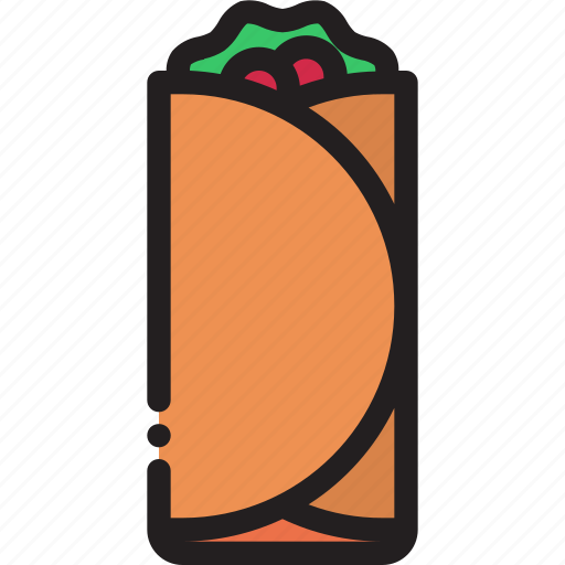 Burritto, food, menu, mexican, restaurant, sign icon - Download on Iconfinder