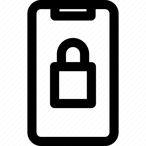 Hand phone, lock, protect, secure, smartphone icon - Download on Iconfinder