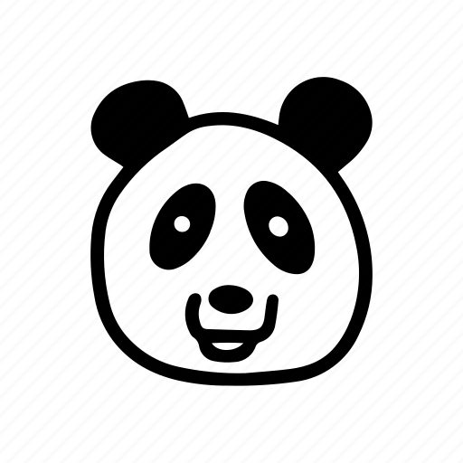 Panda, land animals, forest animals, animal kingdom, animal zoo, cute animal kingdom, jungle animals icon - Download on Iconfinder
