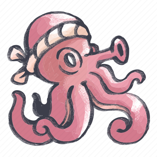 Food, octopus, japanese, japan, seafood, cuisine, delicious icon - Download on Iconfinder