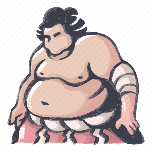 Sumo, sport, character, japanese, weight, traditional icon - Download on Iconfinder
